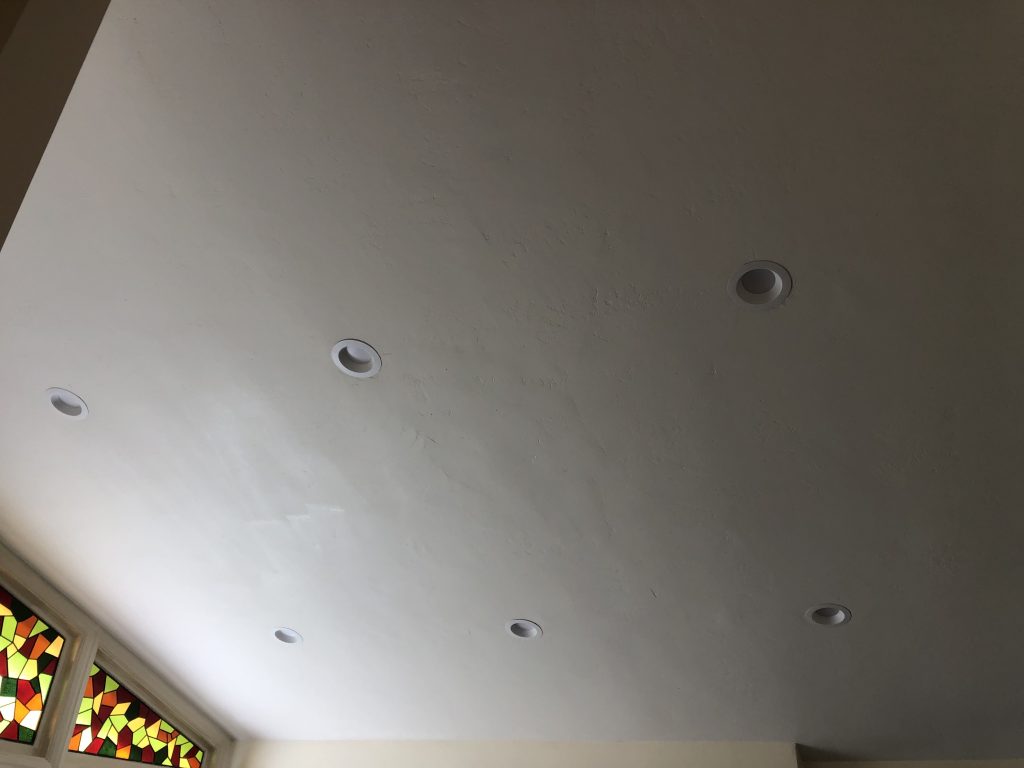 Ceiling work example 1