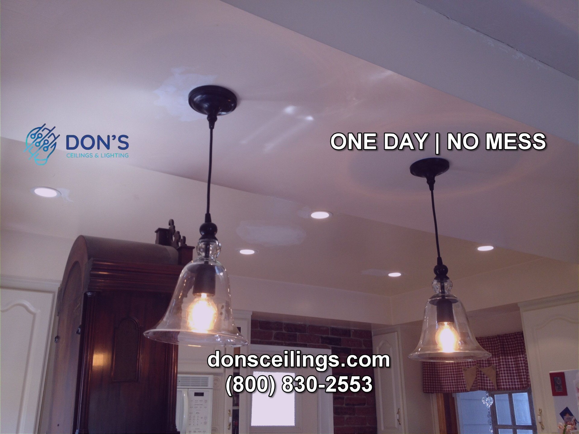 Ceiling work example 3